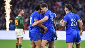 France 30-26 South Africa: Les Bleus dramatically extend winning streak as both teams see red