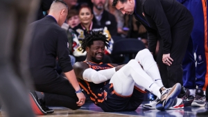 Randle to be evaluated after exiting Knicks win with ankle sprain