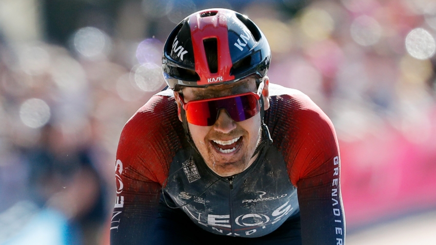 Van Baarle sets speed record in long-awaited Paris-Roubaix victory for INEOS Grenadiers