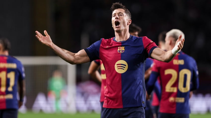 Lewandowski delighted to join Ronaldo and Messi with Champions League ton