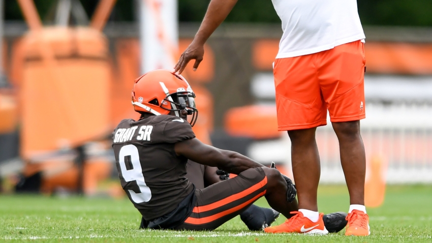 Browns return specialist Grant to miss season with torn Achilles
