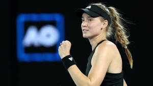 Rybakina roars through to Abu Dhabi quarter-finals, Vekic sets up Sakkari showdown in Linz