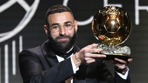 Benzema realises 'childhood dream' by winning Ballon d'Or