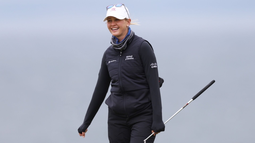 Women&#039;s Open: Shibuno leads from Jessica Korda as Scots star Duncan shines at Muirfield