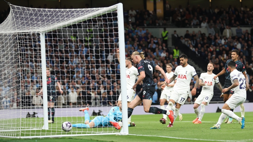 Tottenham 0-2 Manchester City: Haaland's double and Ortega's heroics put Guardiola's side on the brink