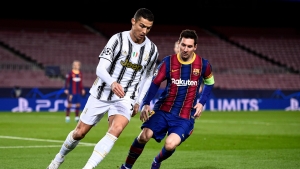 Messi joins Ronaldo in European league record books with 25th LaLiga goal of season
