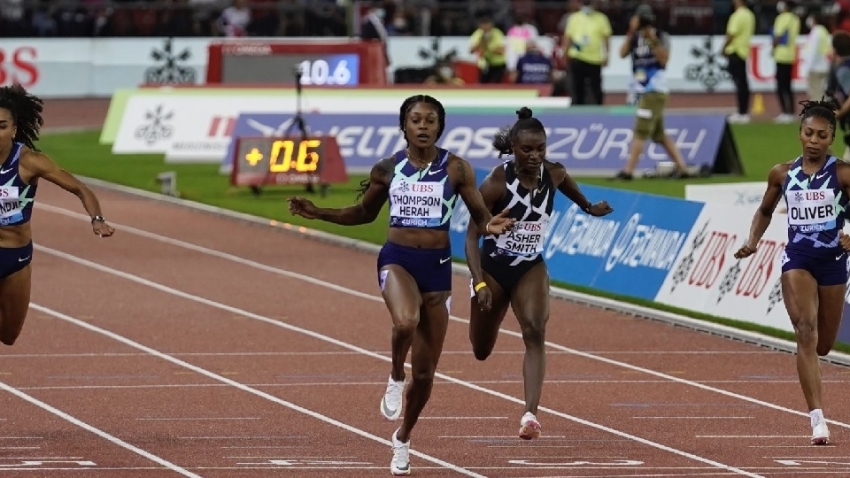 Elaine Thompson-Herah runs 10.65 in Zurich but some Caribbean athletes just miss out on DL titles