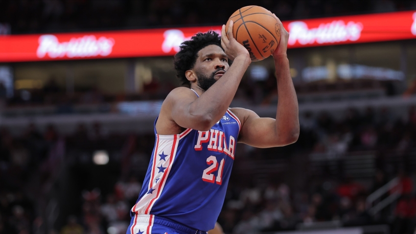 Embiid 'got lucky' with shooting on 76ers return