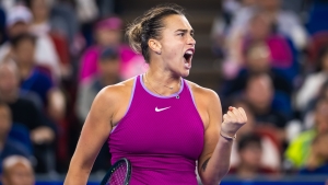 Sabalenka completes Wuhan Open hat-trick