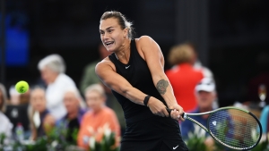 Sabalenka sweats to see off Samsonova, Stephens knocked out in Auckland