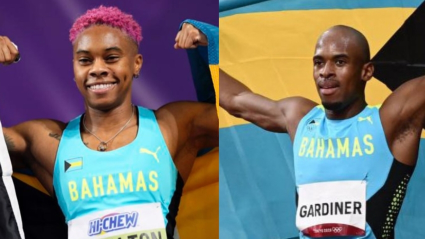 Gardiner, Charlton named flag bearers for The Bahamas ahead of Paris opening ceremony