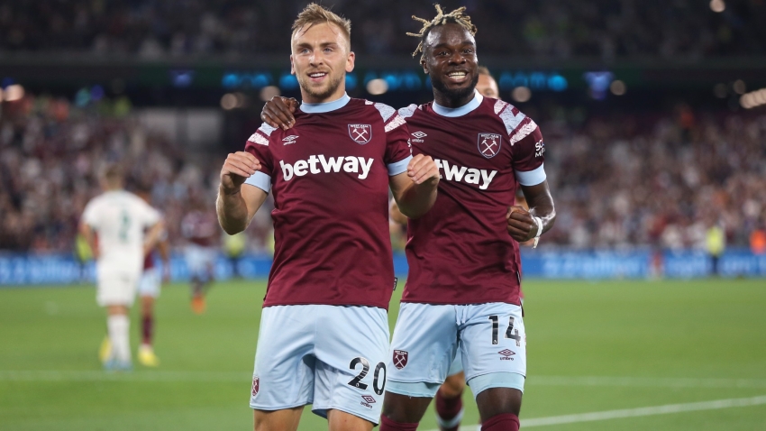 West Ham 3-1 Viborg: Scamacca opens account as Hammers take command of ECL play-off tie