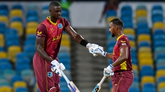 Pooran and Holder guide West Indies to series-levelling ODI victory over Australia