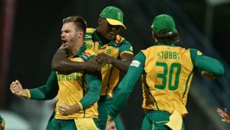 Windies eliminated as South Africa withstand nervy finish to confirm World Cup semi-final spot