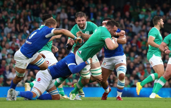 Ireland boss Andy Farrell shrugs off injury concerns in ‘clunky’ win over Italy