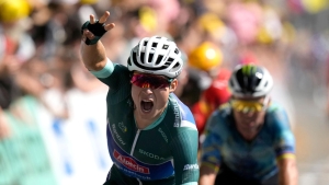 Jasper Philipsen pips Mark Cavendish to claim third stage win of Tour de France