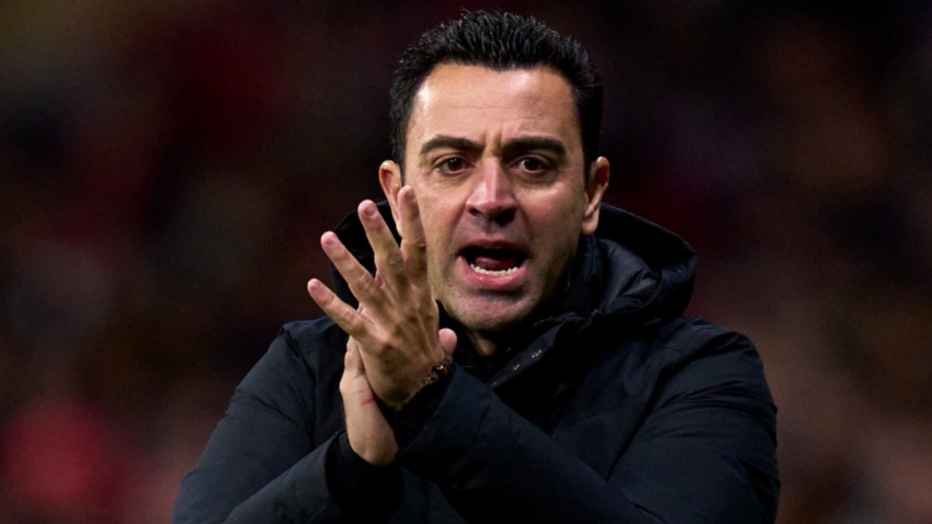 Referee who sent off Lewandowski not going to lower Barcelona's mood – Xavi