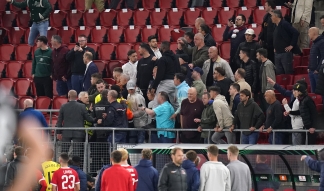 UEFA to investigate after AZ Alkmaar fans clash with West Ham players’ families