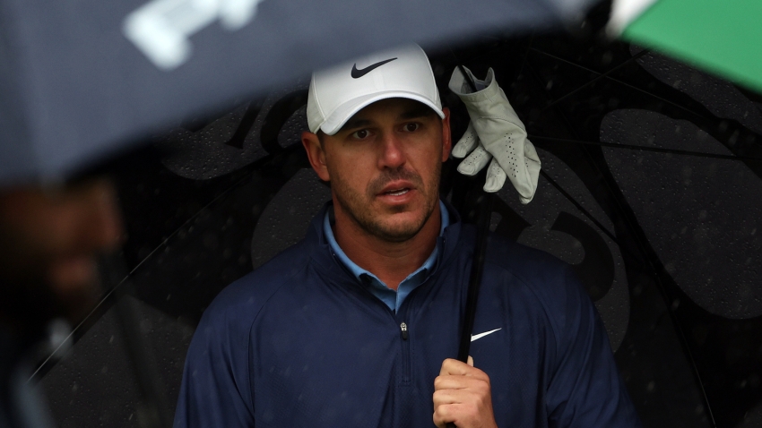 The Masters: Leader Koepka glad third round was halted in &#039;super difficult&#039; conditions