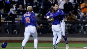 Mets&#039; Nimmo doubles home winning run in 10th inning to lift Mets past Yankees, Berrios flirts with no-hitter in Blue Jays&#039; win