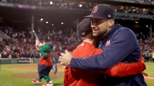 Cora hails calm of Eovaldi after Red Sox claim Wild Card win