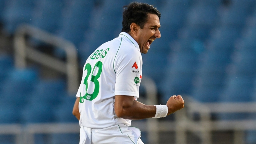 Alam holds up West Indies before Abbas double lifts Pakistan
