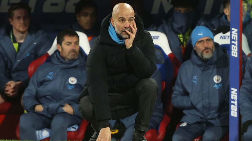 Guardiola &#039;so proud&#039; of Man City despite Palace draw