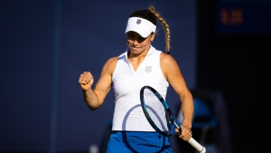 Putintseva recovers to keep title defence alive in Budapest