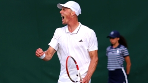 British wild card Jan Choinski marks Wimbledon debut with a win