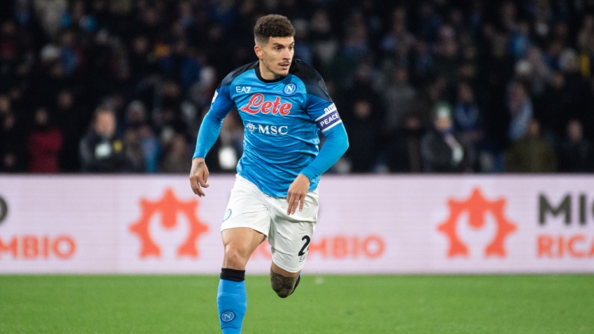 Napoli captain Di Lorenzo urges focus to deliver on 'huge opportunity'