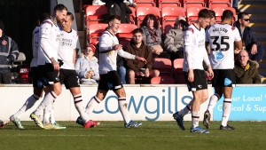 Derby boost promotion push with victory at bottom side Fleetwood