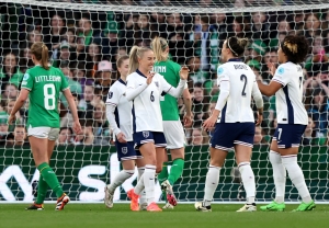 England back on track in Euro 2025 qualifying with win over Republic of Ireland