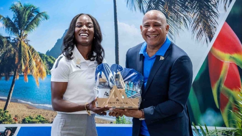 Olympic champion Julien Alfred gifted EC$1 million, highway to be renamed, monument to be erected in her honour