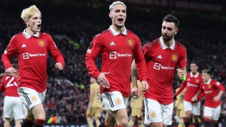 Manchester United 2-1 Barcelona (4-3 agg): Antony completes comeback as Red Devils reach last 16