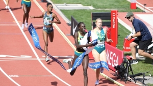 Goule sets national record of 1:55.96 for third in electrifying 800m Diamond League classic