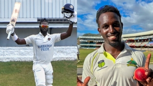 Barbados&#039; Shayne Moseley made 112 and Larry Edward took 6-43 for the Windwards.