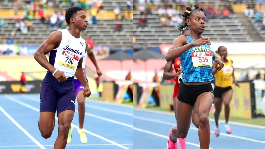 JC’s Malique Smith-Band (20.90), Hydel’s Alana Reid (23.08) take Class 1 200m titles at ISSA Boys and Girls Championships