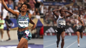 Paulino holds off McLaughlin-Levrone to win 400m at Paris Diamond League; Kipyegon breaks 5000m WR a week after setting 1500m mark
