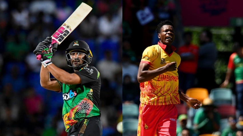 Ambati Rayudu (left) and Blessing Muzarabani (right) have both left the St. Kitts &amp; Nevis Patriots due to personal reasons.