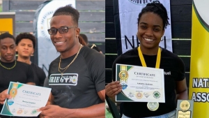 Roxroy Campbell defends male title while Latasha Jackson crowned new female champion in NPAJ National Deadlift Championships