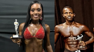 Bryana Johnson and David Treasure dominated at the JABBFA Novice, Junior and Senior Championships at the Courtleigh Auditorium in Kingston on Saturday.