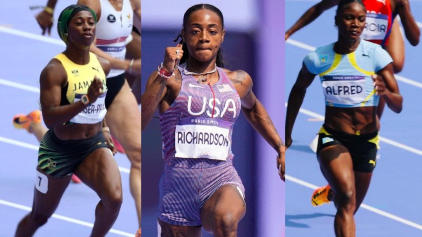 Fraser-Pryce, Richardson and Alfred to contest same women’s 100m semifinal in Paris