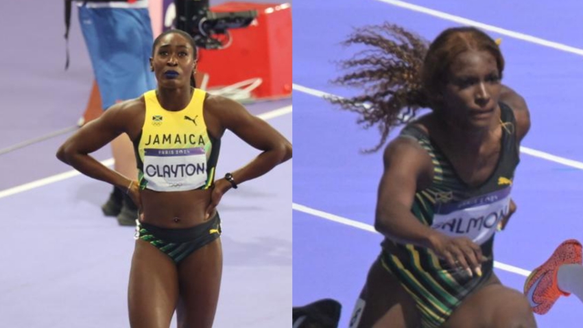 Jamaica’s Clayton, Salmon finish fifth and sixth in Women’s 400m hurdles final in Paris; USA’s McLaughlin-Levrone sets world record to defend Olympic title