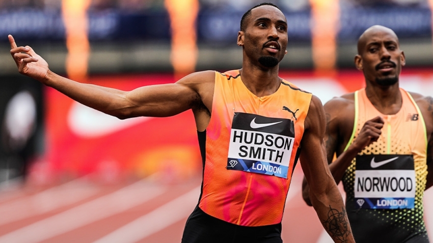 Hudson-Smith shines with British record 43.74 at London Diamond League; T&amp;T’s Richards, St. Lucia’s Alfred establish new personal bests