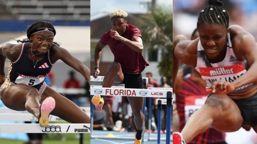 Medal hopefuls Nugent, Williams of Jamaica, Bahamas’ Charlton advance to 100m hurdles semis in Paris