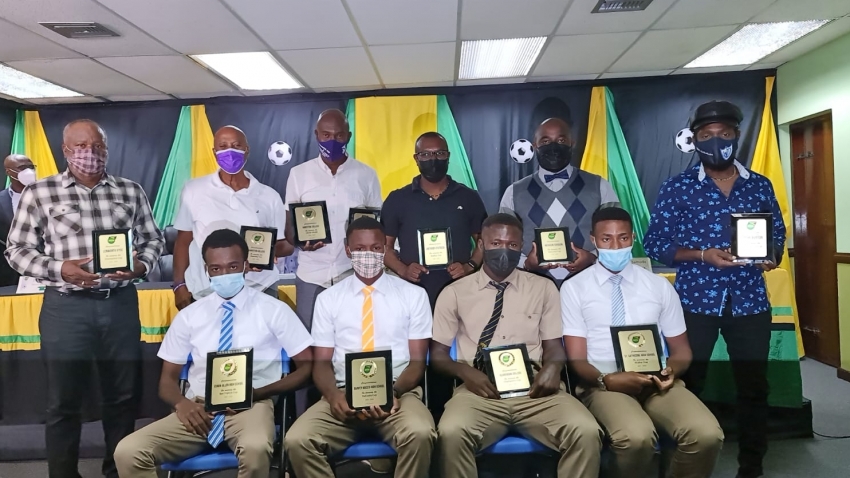 Schoolboy football champions, referees honored at first ever JFF Awards and Presentation ceremony