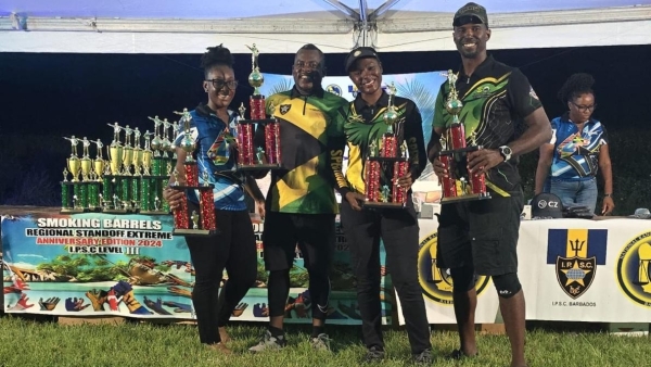 Jamaican shooters the toast of Smoking Barrels Xtreme Regional Shooting tourney in Barbados