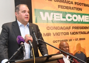 MONTAGLIANI...we will continue to support the JFF and Jamaica to reach the heights that they deserve to reach.