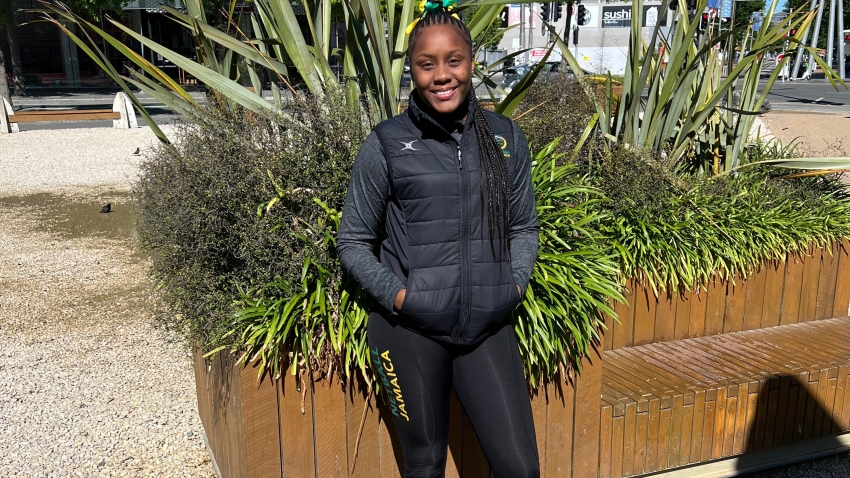 Positive vibes: Sunshine Girls shooter Amanda Pinkney remains upbeat despite tough going in Fast5 tourney