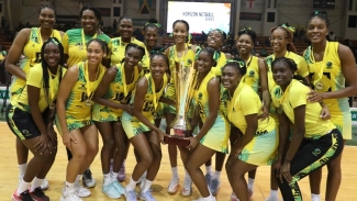 Sunshine Girls clinch Rhone Hornsby trophy with gritty 61-53 win over England